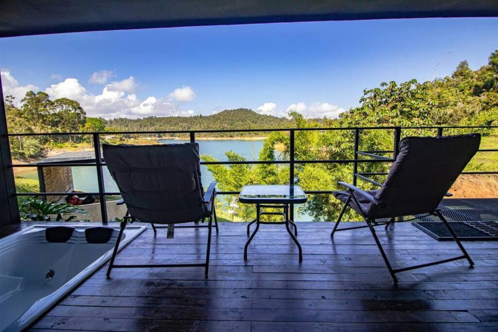 Sky House Cabana Guatape Ла-Прадера Экстерьер фото